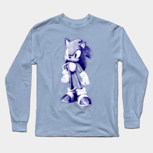 Sonic Pen Sketch Long Sleeve T-Shirt